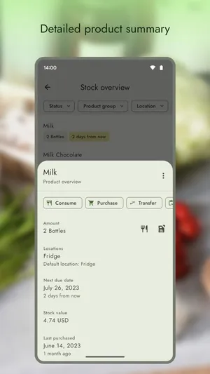 Grocy Selfhosted Grocery Management